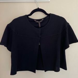 BCBG MAX AZRIA crop bolero sweater